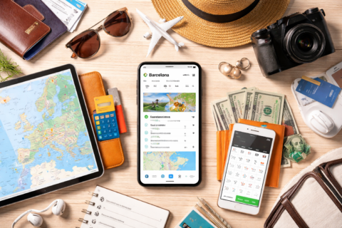 Como apps podem ajudar na organização de viagens?