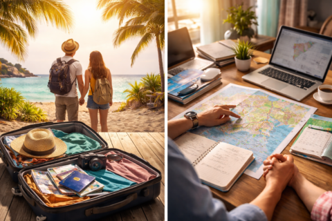 Viagens espontâneas x planejadas: prós e contras