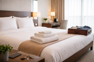 O que verificar no quarto assim que chegar?