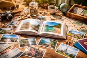 Dicas para organizar fotos e lembranças da viagem