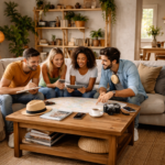 Como dividir tarefas ao viajar com amigos?