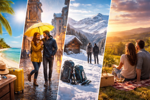 O impacto do clima na experiência da viagem