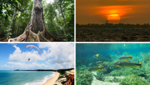 Como a paisagem do destino influencia seu roteiro?