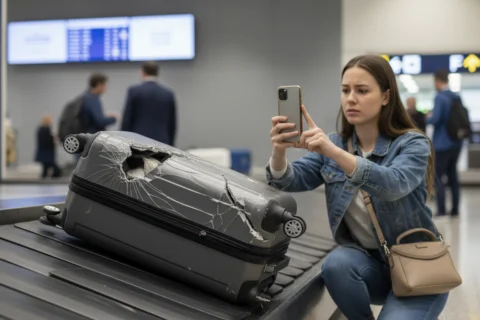 O que fazer quando a mala atrasa, extravia ou chega danificada?