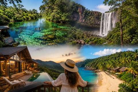 Você não precisa sair do Brasil para viver uma viagem com natureza exuberante