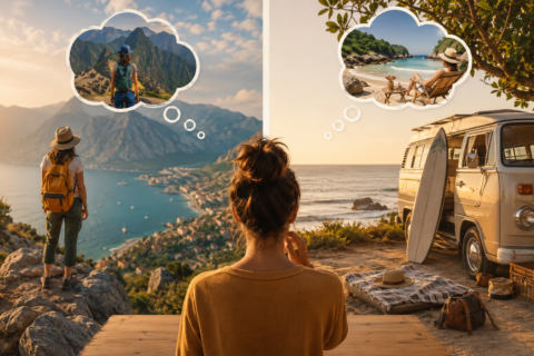 É melhor fazer várias viagens curtas ou uma longa?