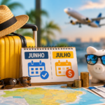 Por que viajar em junho sai mais barato do que em julho no Brasil?