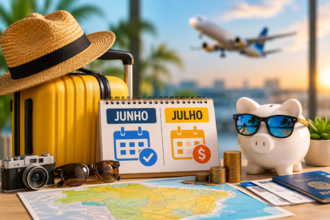 Por que viajar em junho sai mais barato do que em julho no Brasil?