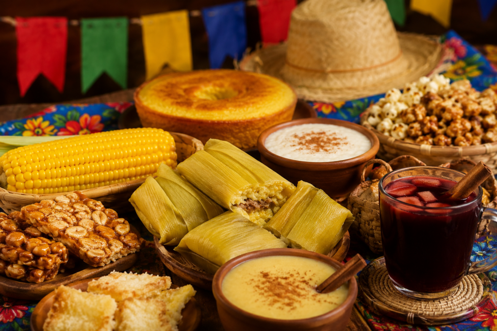 Sabores que fazem do São João uma tradição brasileira.