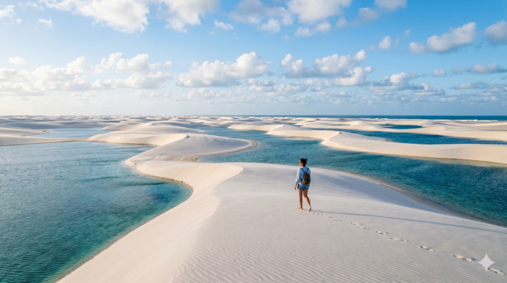 foto de capa de texto sobre os lençóis maranhenses